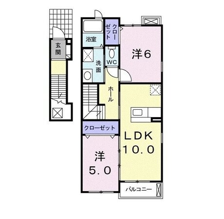 ミニョン・エレガンテの物件間取画像